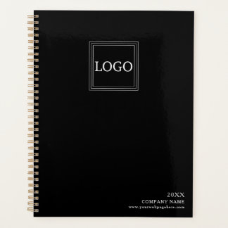 Minimalist Black and White Logo Planner