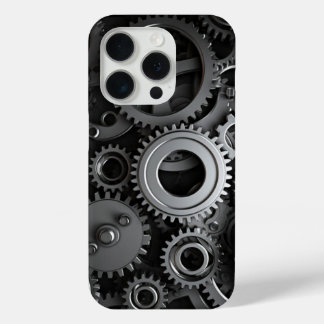Minimalist Black and White Modern Monogram Case-Ma iPhone 15 Pro Case