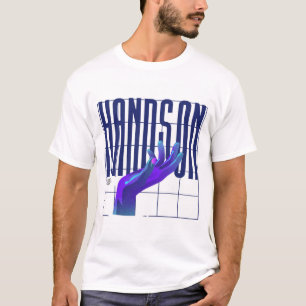 Minimalist Black and White T-Shirt Logo Design