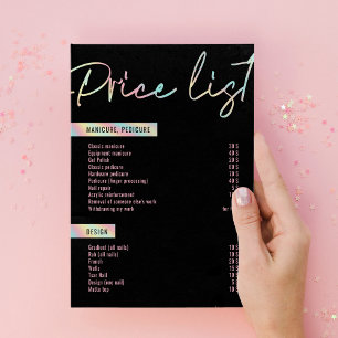 Minimalist Black Beauty Price List