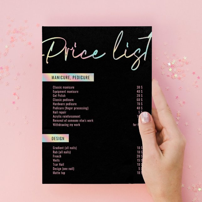 Minimalist Black Beauty Price List (Creator Uploaded)