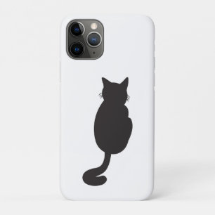 Minimalist Black Cat Silhouette Case-Mate iPhone Case