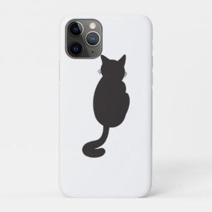 Minimalist Black Cat Silhouette Case-Mate iPhone Case