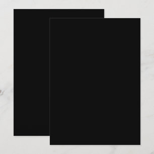 Minimalist Black Cat Silhouette Invitation