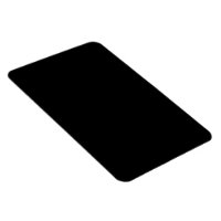 Minimalist Black Cat Silhouette
