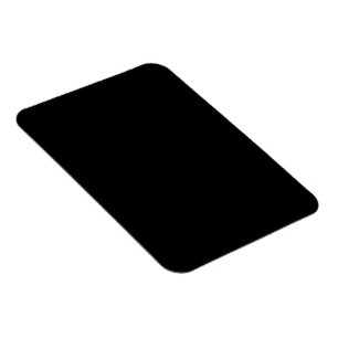 Minimalist Black Cat Silhouette  Magnet