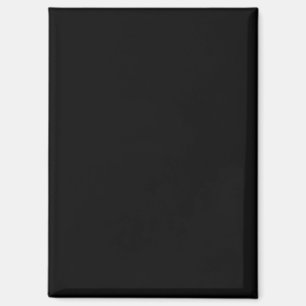 Minimalist Black Cat Silhouette  Magnet