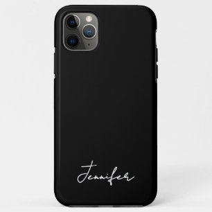 Minimalist Black Custom Name Signature Script Case-Mate iPhone Case