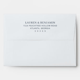 Minimalist Black Elegancy Envelope