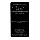 Minimalist Black Soap Packaging Label