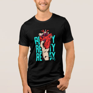 Minimalist Black T-Shirt – Stylish & Comfortable Tri-Blend Shirt