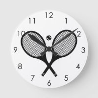 Minimalist Black & White Elegant Classic Tennis