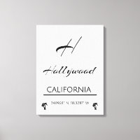 Minimalist Black & White Hollywood 