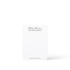 Minimalist black white jewelry earring display