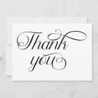 Minimalist Black White Script 