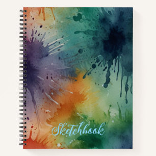 Minimalist Blank Sketchbook Notebook