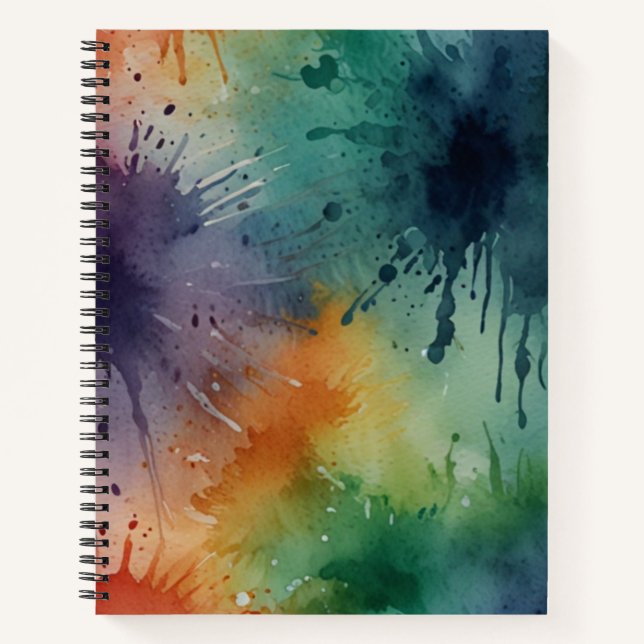 Minimalist Blank Sketchbook Notebook (Front)