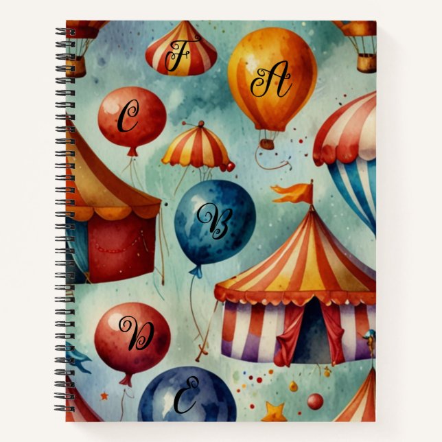 Minimalist Blank Sketchbook Notebook (Front)