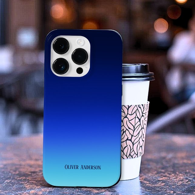 Minimalist Blue Case-Mate iPhone Case (Minimalist Blue Case-Mate iPhone Case)