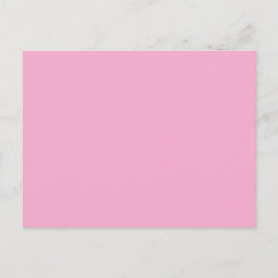Minimalist Blush Pink Elegant Engagement Congratul Postcard