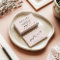 Minimalist blush pink professional luxe script