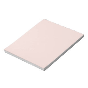 Minimalist blush pink solid plain elegant chic notepad