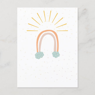 Minimalist Bohemian Postcard