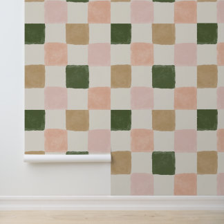 Minimalist boho Chic Watercolor wallpaper