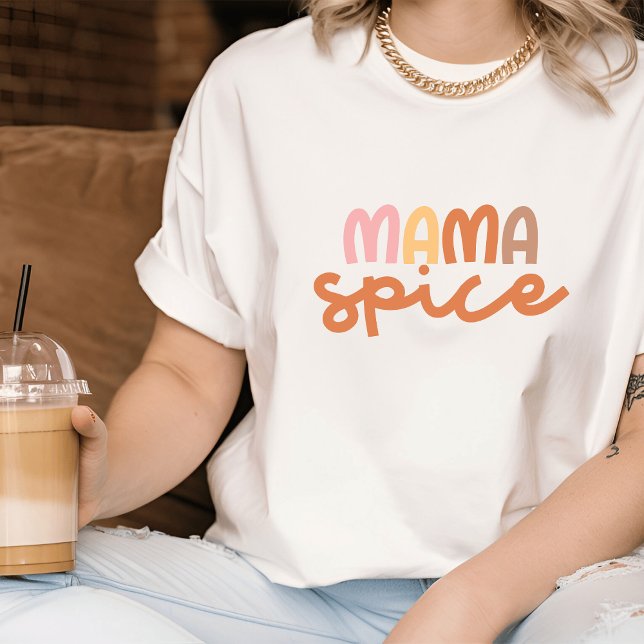 Minimalist Boho Mama Spice T-shirt (Cute boho mama spice tee)