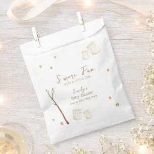 Minimalist Boho S'more Fun Stars Baby Shower Favour Bags