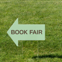 Minimalist BOOK FAIR Directional