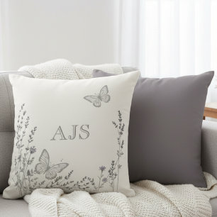 Minimalist Botanical Cottagecore Best Friend Gift Cushion