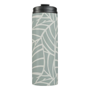 Minimalist Botanical Veins  Thermal Tumbler