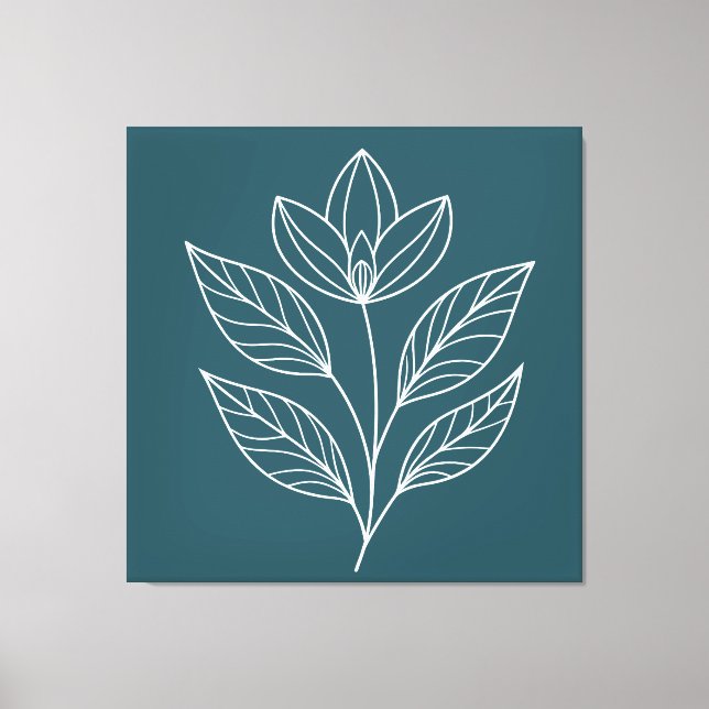 Minimalist botanical Wall Art (Front)