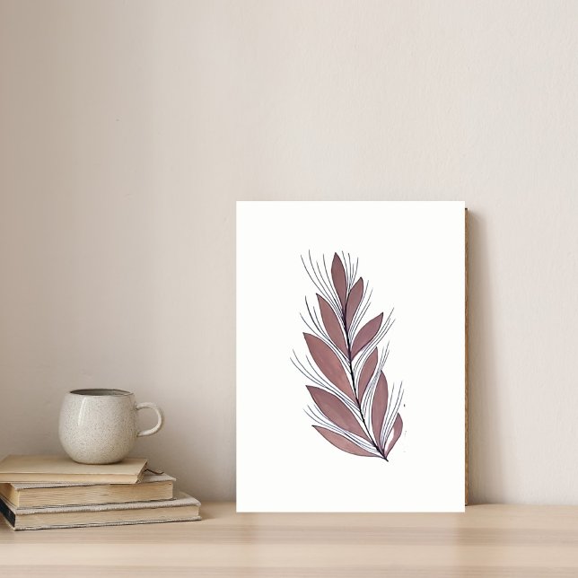 Minimalist Botanical Wall Art – Soft Earthy Tones (Creator Uploaded)