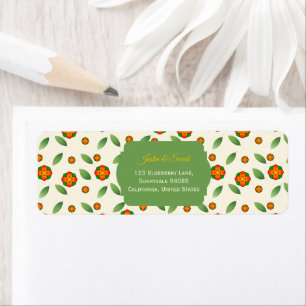 Minimalist Botanical with Orange Blossom