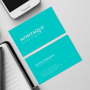 Minimalist Brand Name   One Syllable   Tosca Business Card
