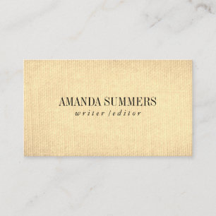 Minimalist Business Card