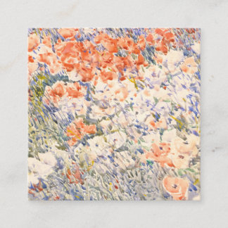 Minimalist Business Card, Floral Business Card