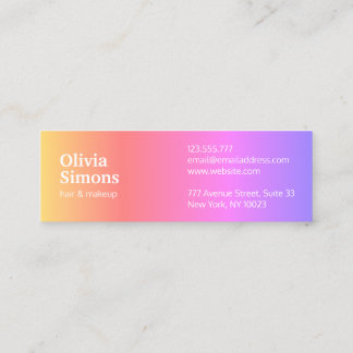 Minimalist Business Cards