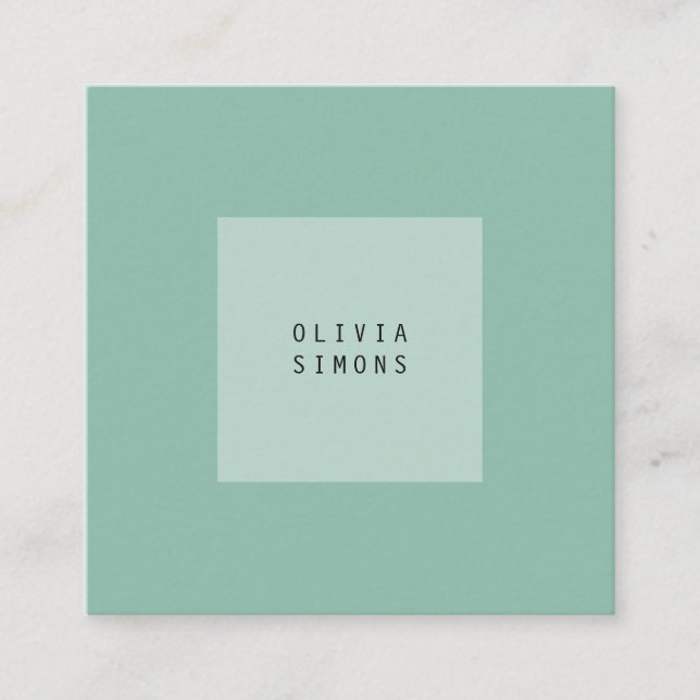 Minimalist Business Cards (Front)