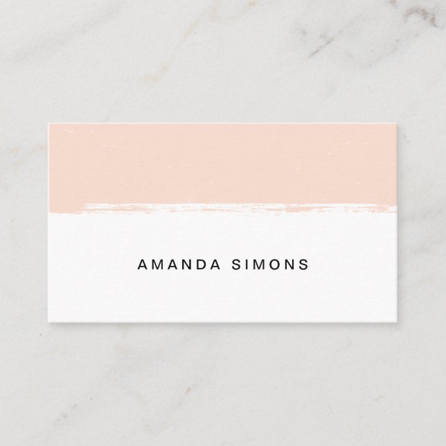Minimalist Business Cards (Front)