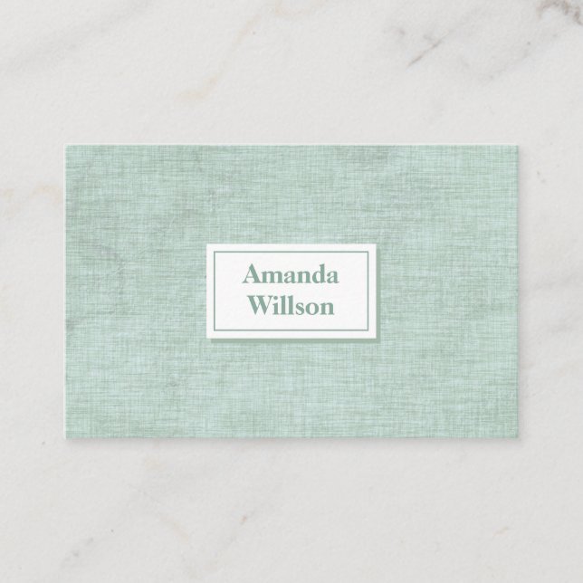 Minimalist Business Cards for your profession (Front)