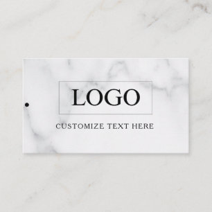 Minimalist Business Logo Clothing Label Hang Tag
