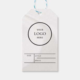 Minimalist Business Logo Clothing Label Hang Tag