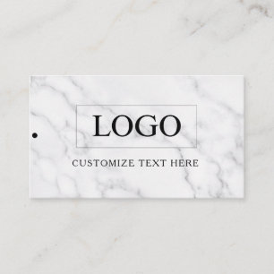 Minimalist Business Logo Clothing Label Hang Tag