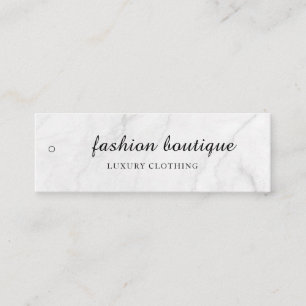 Minimalist Business Logo Clothing Label Hang Tag