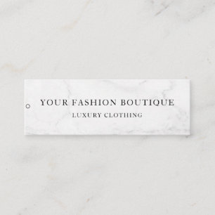 Minimalist Business Logo Clothing Label Hang Tag