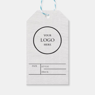 Minimalist Business Logo Clothing Label Hang Tag