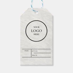 Minimalist Business Logo Clothing Label Hang Tag